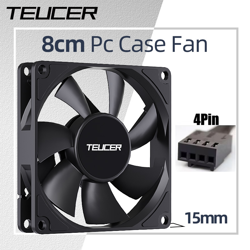 Argb Case Fan - Teucer UT-8015 8 см вентилятор для