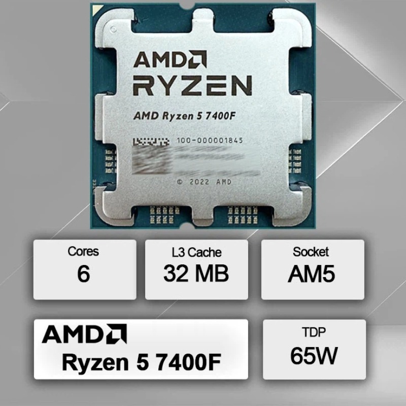 Игровой процессор R5 7400F для – обзор и цена Pc Gaming Cpu