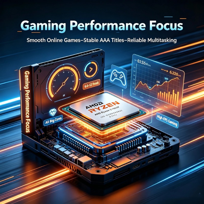 Игровой процессор R5 7400F для – обзор и цена Pc Gaming Cpu