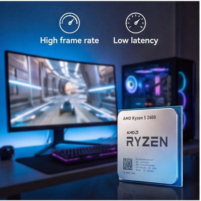 AMD Ryzen 5 2600 R5 2600 3.4 Г – обзор и цена Pc Gaming Cpu