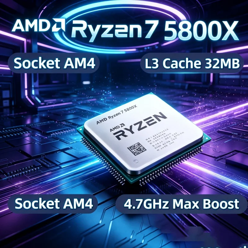 Процессор AMD Ryzen 7 5800X дл – обзор и цена Pc Gaming Cpu