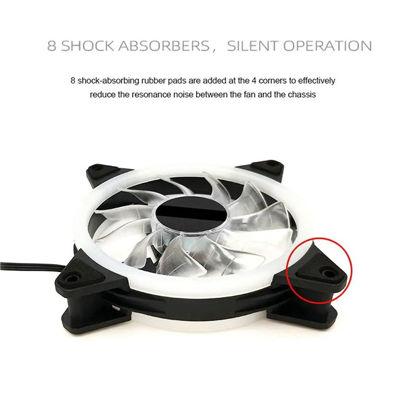 12 см Aurora с двусторонней по – обзор и цена Argb Case Fan