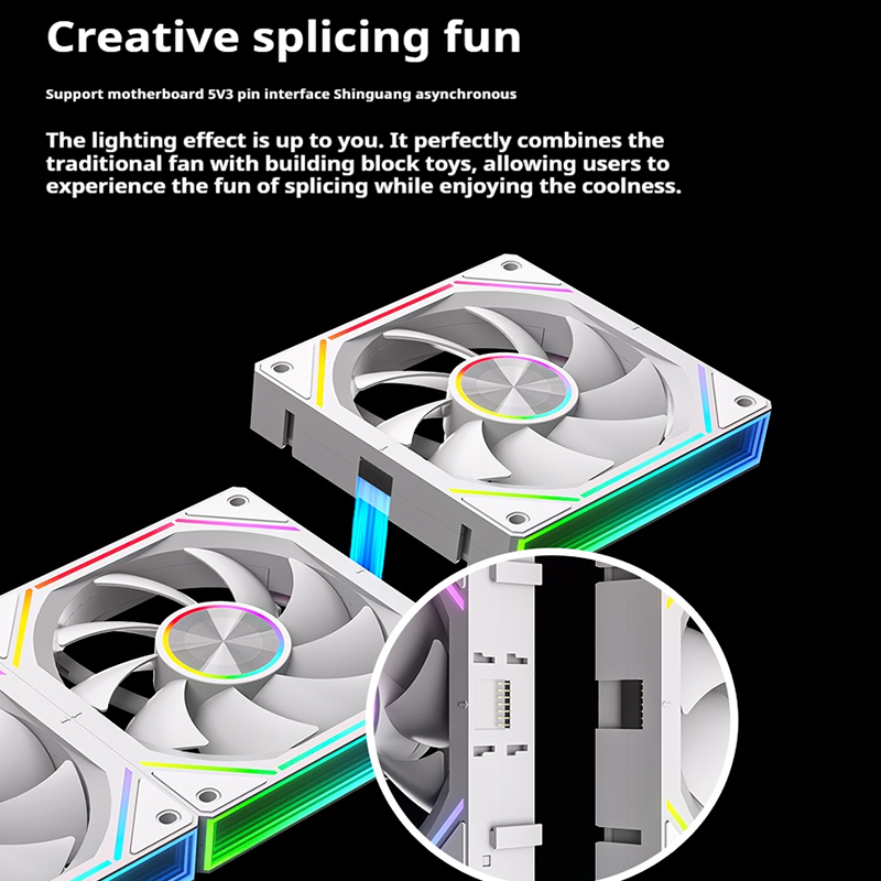 OEM PRISM 8RS ARGB Agile кольц – обзор и цена Argb Case Fan
