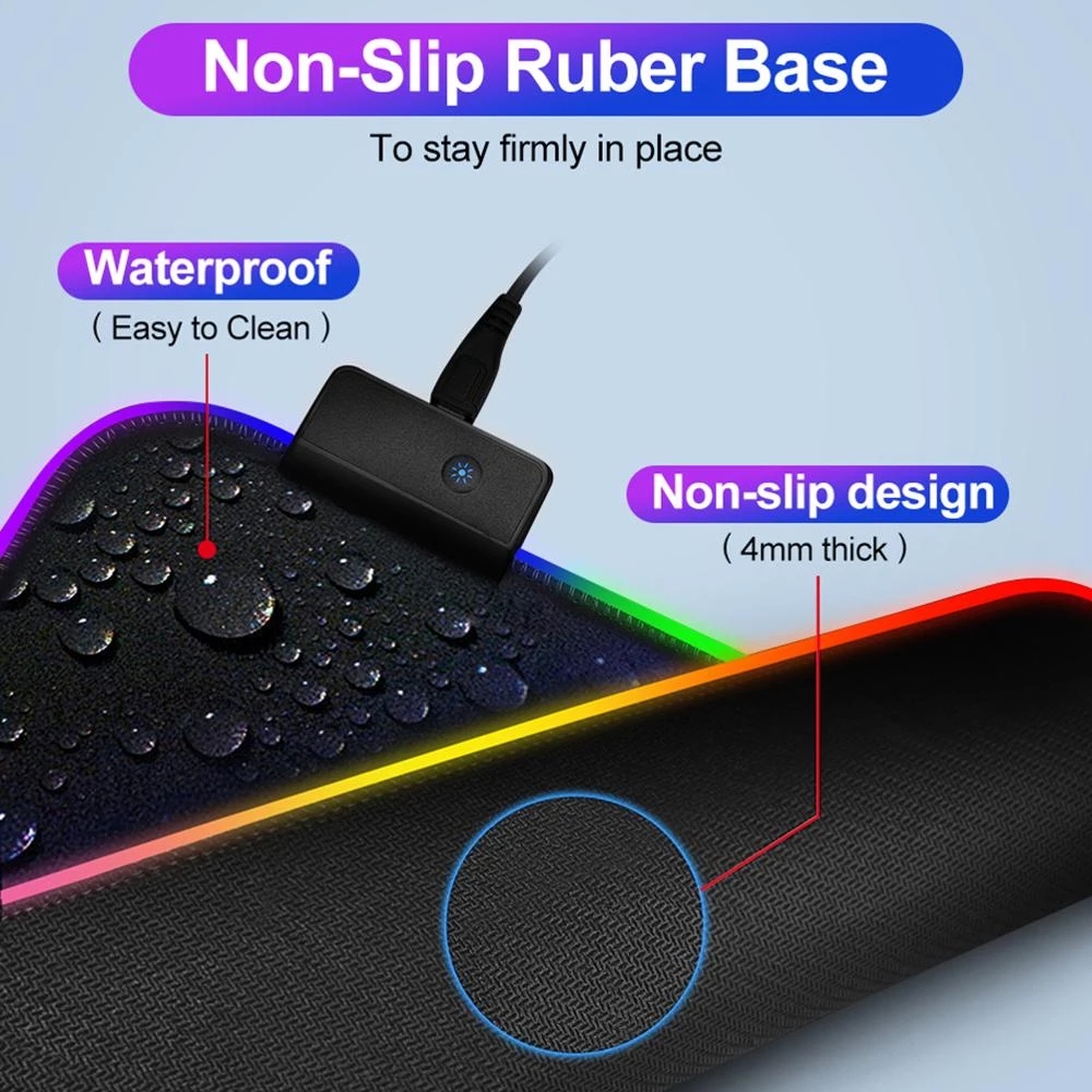 Игровой коврик для мыши RGB со – обзор и цена Rgb Mousepad
