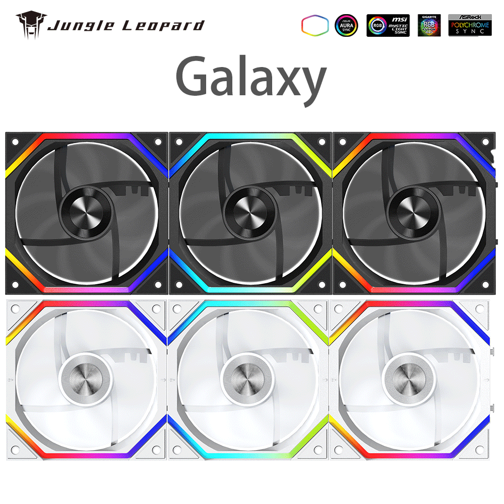 Jungle Leopard Galaxy Prism XH – обзор и цена Argb Case Fan