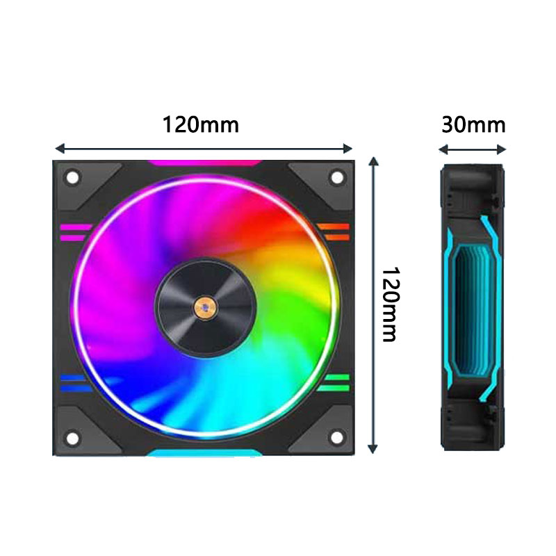 UPSIREN D30 120X120X30 мм Вент – обзор и цена Argb Case Fan