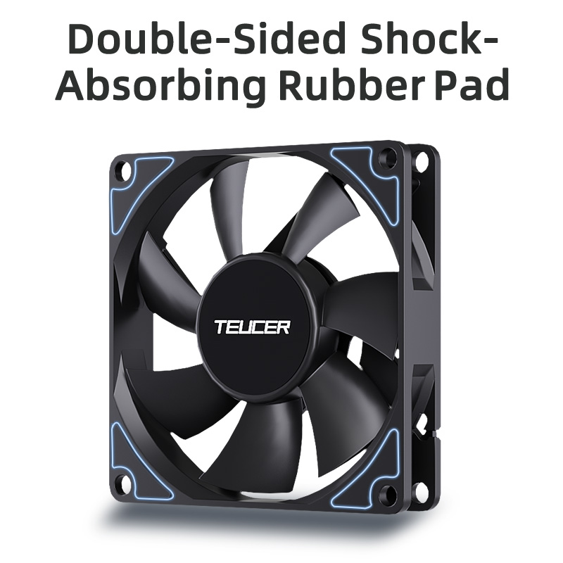 Teucer UT-8015 8 см вентилятор – обзор и цена Argb Case Fan